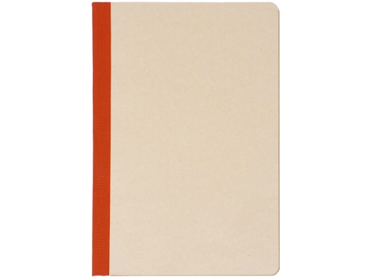 Изображение №2 | Блокнот А5 из переработанного тростника и RPET «Adiantum» (красный/бежевый)