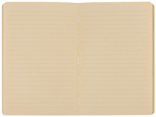 Изображение №6 | Блокнот А5 из переработанного тростника и RPET «Adiantum» (красный/бежевый)