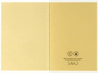 Изображение №2 | Блокнот А5 «Marsilea» из переработанного бамбука (натуральный)