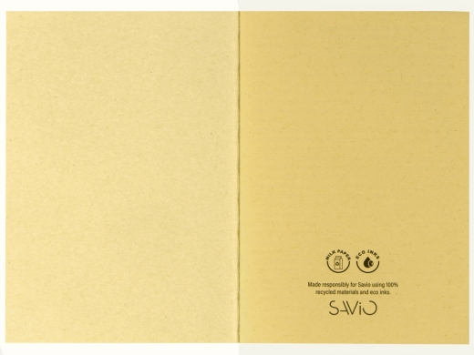 Изображение №2 | Блокнот А5 «Marsilea» из переработанного бамбука (натуральный)