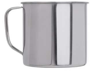 Изображение №3 | Кружка из нержавеющей стали «Trek M» 550 мл (серебристый)