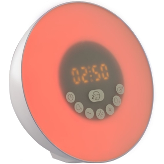 Изображение №4 | Лампа-колонка dreamTime для пробуждения светом и музыкой, белая