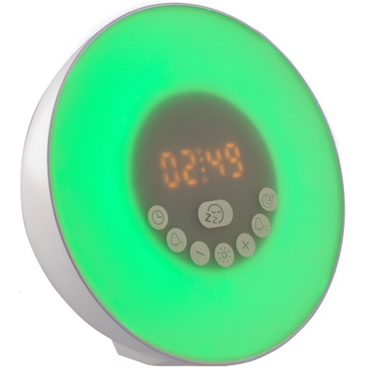 Изображение №5 | Лампа-колонка dreamTime для пробуждения светом и музыкой, белая