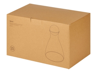 Изображение №5 | Кувшин с пробковой крышкой «Beveri» (прозрачный, натуральный коричневый)