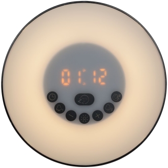 Изображение №3 | Лампа-колонка dreamTime для пробуждения светом и музыкой, черная