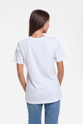 Изображение №3 | Футболка женская «Подруга Питер», белая, размер S