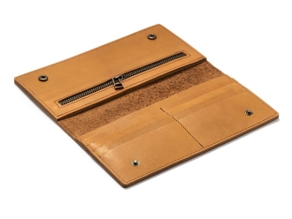 Изображение №2 | Бумажник «Денмарк» С лого (оранжевый)