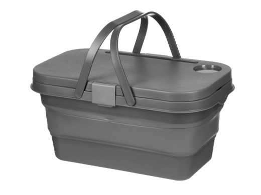 Изображение №2 | Складная корзинка для пикника со столиком «Flod» (темно-серый)