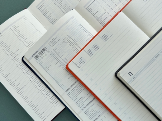 Изображение №11 | Ежедневник недатированный А5 «Megapolis Loft» (темно-синий)