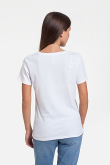 Изображение №3 | Футболка женская «Любовь зла», белая, размер S