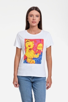 Изображение №1 | Футболка женская I Don't See You, белая, размер S