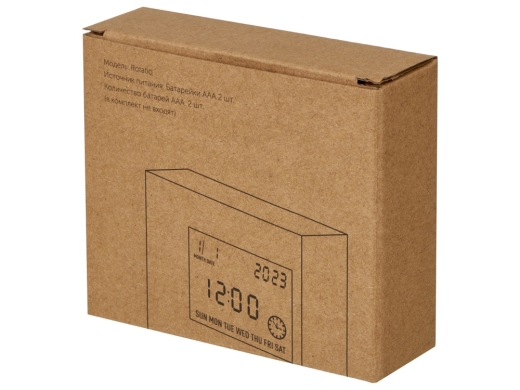 Изображение №11 | Настольные электронные мультифункциональные часы «Rotatio» (белый)