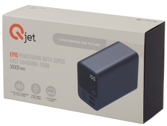 Изображение №15 | Внешний аккумулятор для ноутбуков «EpIQ», 100 Вт, 30000 mAh (темно-серый)