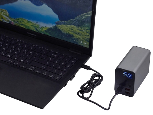 Изображение №11 | Внешний аккумулятор для ноутбуков «EpIQ», 100 Вт, 30000 mAh (темно-серый)