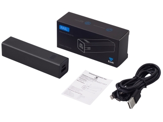 Изображение №8 | Внешний аккумулятор «Rail» c дисплеем, 5000 mAh (черный)