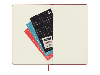 Изображение №5 | Записная книжка датированная А5 (Large) Classic на 2024 г. (красный)