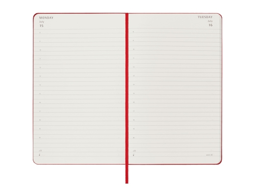 Изображение №3 | Записная книжка датированная А5 (Large) Classic на 2024 г. (красный)