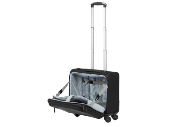 Изображение №7 | Бизнес-чемодан «Toff» на колесах для ноутбука 15.6'' (черный)