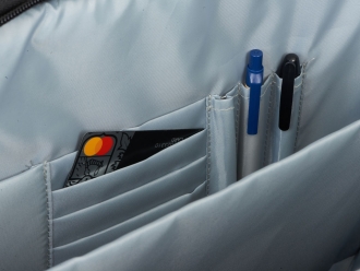 Изображение №17 | Бизнес-чемодан «Toff» на колесах для ноутбука 15.6'' (черный)