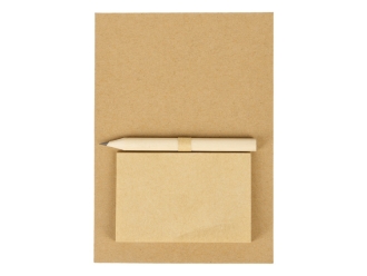 Изображение №3 | Магнит на холодильник с блокнотом и карандашом для заметок «Magny» (натуральный)