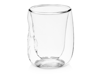 Изображение №1 | Кружка с двойными стенками и эффектом помятости «Mauna» (прозрачный)