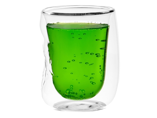 Изображение №4 | Кружка с двойными стенками и эффектом помятости «Mauna» (прозрачный)