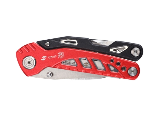 Изображение №3 | Мультитул, 11 функций (красный, черный, серебристый)