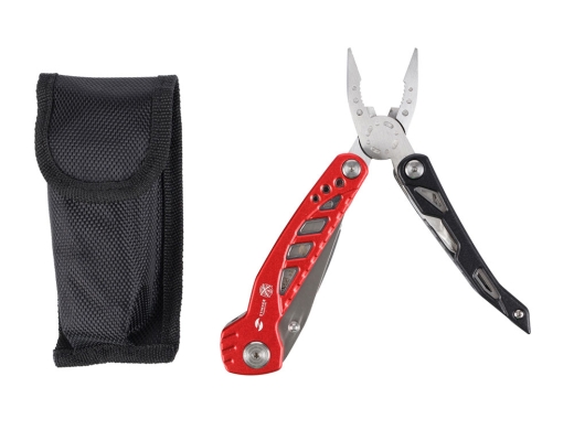 Изображение №4 | Мультитул, 11 функций (красный, черный, серебристый)