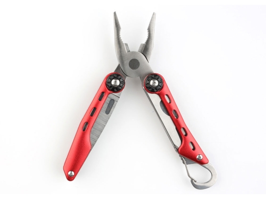 Изображение №2 | Мультитул, 10 функций (красный, серебристый)