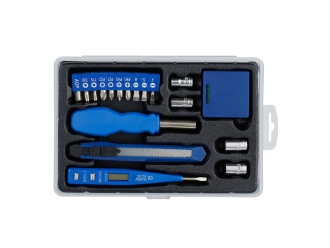 Изображение №3 | Набор инструментов, 18 предметов (белый, синий)