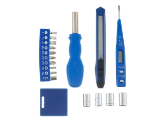 Изображение №5 | Набор инструментов, 18 предметов (белый, синий)