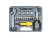 Изображение №6 | Набор инструментов, 25 предметов (серый, желтый, черный)