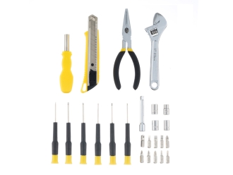 Изображение №3 | Набор инструментов, 25 предметов (серый, желтый, черный)