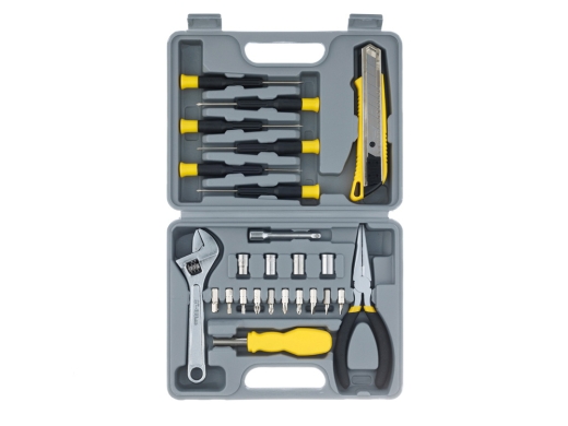 Изображение №5 | Набор инструментов, 25 предметов (серый, желтый, черный)