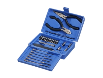 Изображение №1 | Набор инструментов, 25 предметов (синий, черный)