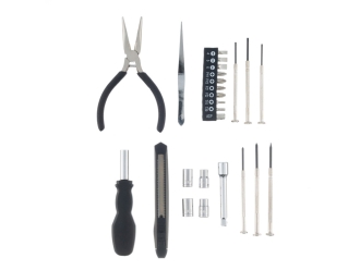 Изображение №5 | Набор инструментов, 25 предметов (серый, черный)