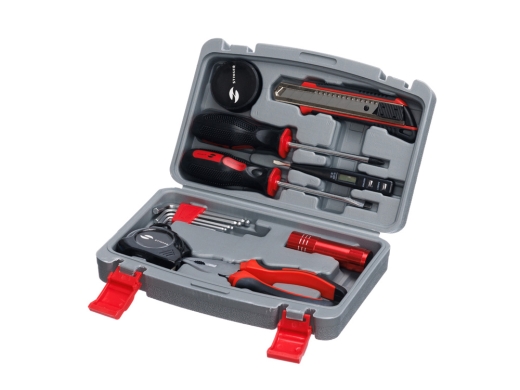 Изображение №1 | Набор инструментов, 13 предметов (серый, красный, черный)
