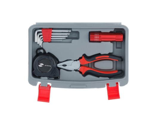 Изображение №4 | Набор инструментов, 13 предметов (серый, красный, черный)