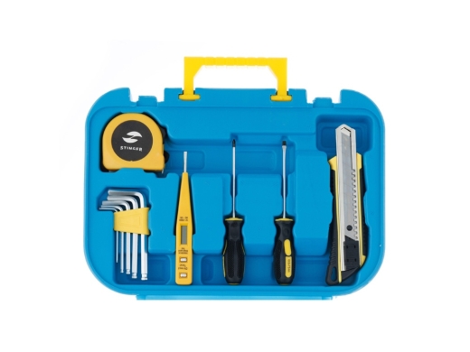 Изображение №5 | Набор инструментов, 15 предметов (синий, желтый, черный)