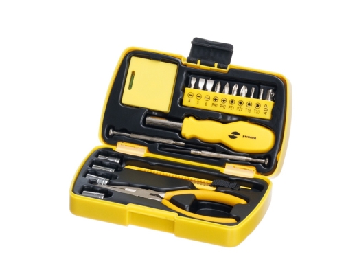 Изображение №1 | Набор инструментов, 20 предметов (желтый, черный)