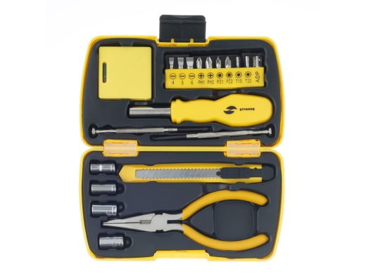 Изображение №4 | Набор инструментов, 20 предметов (желтый, черный)