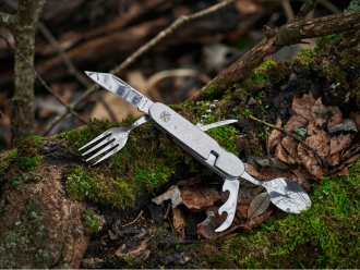 Изображение №7 | Нож перочинный, 109 мм, 8 функций (серебристый)