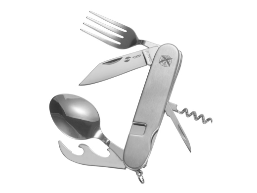 Изображение №1 | Нож перочинный, 109 мм, 8 функций (серебристый)