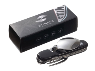 Изображение №7 | Нож перочинный, 109 мм, 8 функций (черный, серебристый)