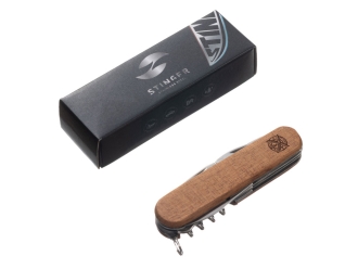 Изображение №6 | Нож перочинный, 90 мм, 13 функций (коричневый, серебристый)