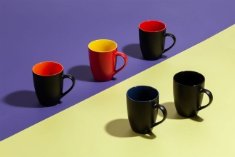 Изображение №3 | Кружка Bright Tulip, матовая, черная