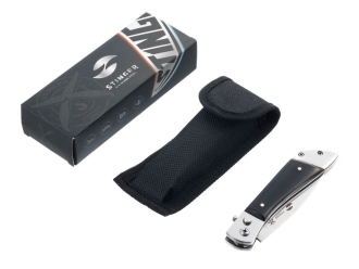 Изображение №5 | Нож складной (черный, серебристый)