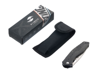 Изображение №5 | Нож складной (черный, серебристый)