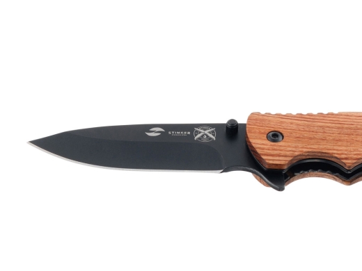 Изображение №4 | Нож складной (коричневый, черный)