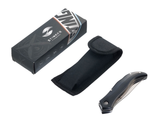 Изображение №5 | Нож складной (черный, серебристый)